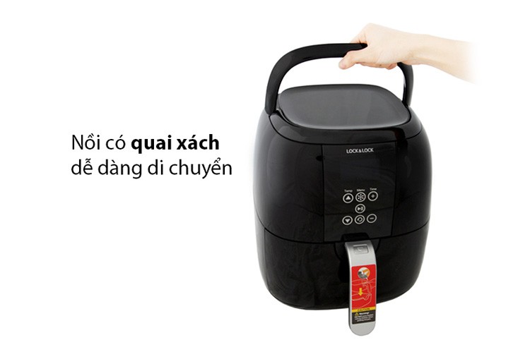 Nồi chiên không dầu Lock&Lock ECF-300B 3lít