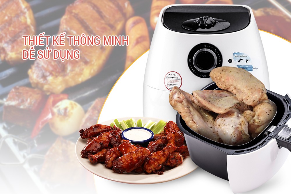 Nồi chiên không dầu Perfect GLA-607