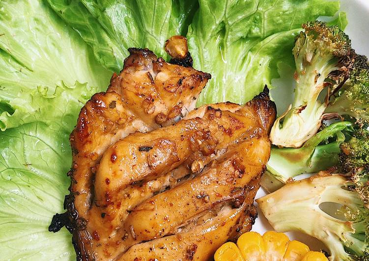 Eat clean với nồi chiên không dầu - Bạn đã thử chưa? 19 Ức gà nướng mật ong