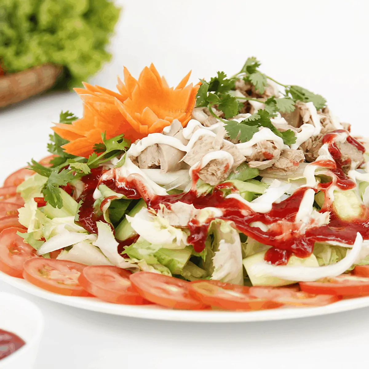 Nồi chiên không dầu và các món salad giảm cân 16 Salad cá ngừ nồi chiên không dầu