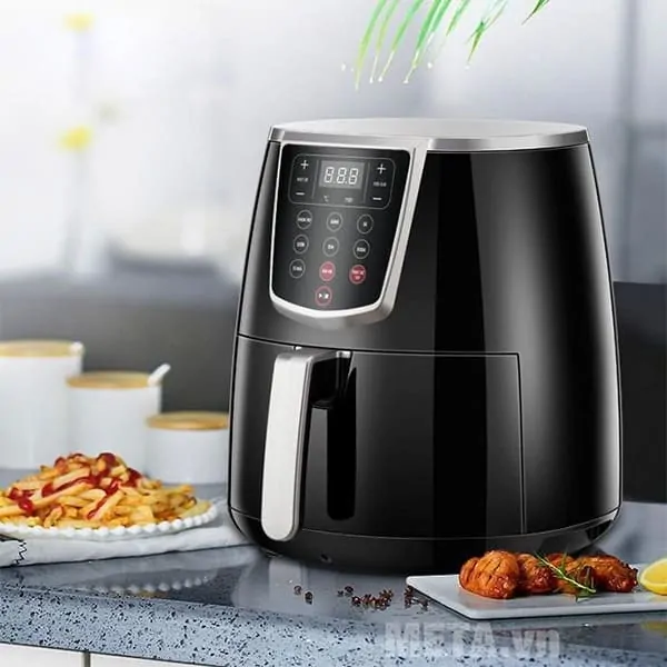 Nấu nướng bằng nồi chiên không dầu an toàn đối với sức khỏe 15 Nồi Chiên Không Dầu Điện Tử Joyoung