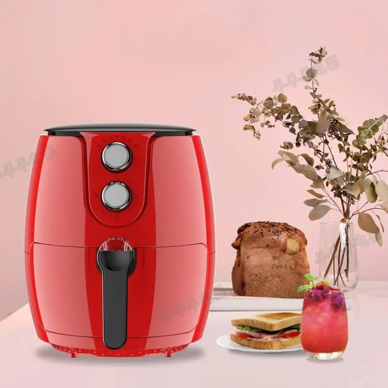 Nồi chiên không dầu Peripop của hãng nào? 16 Nồi chiên không dầu Peripop LQ-2507 màu đỏ