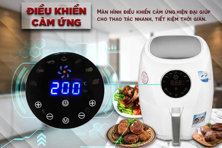 Nồi chiên không dầu Perfect PF-D88