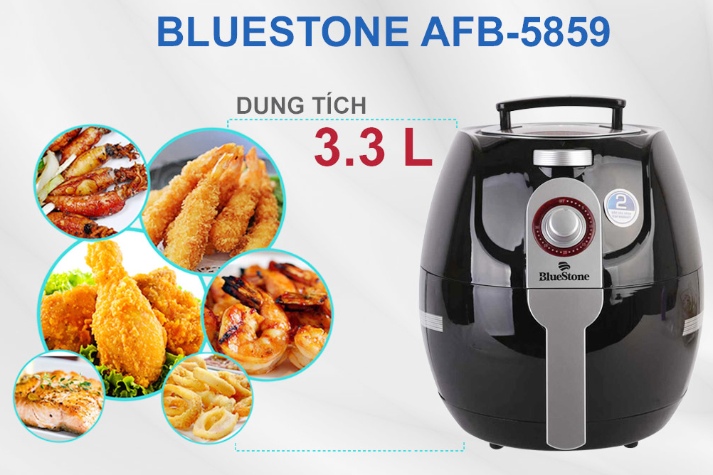 Nồi chiên không dầu Bluestone AFB-5859