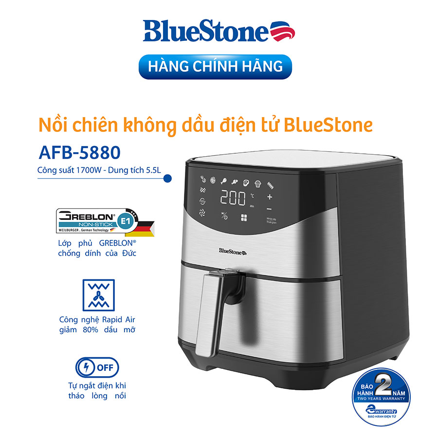 Nồi chiên không dầu Bluestone AFB-5880