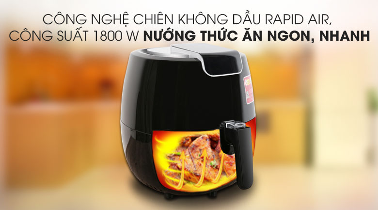 Nồi chiên không dầu Mishio MK165