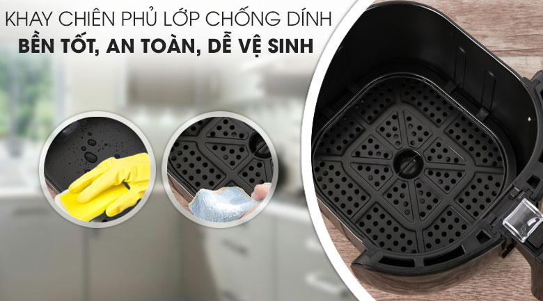 Nồi chiên không dầu Mishio MK165