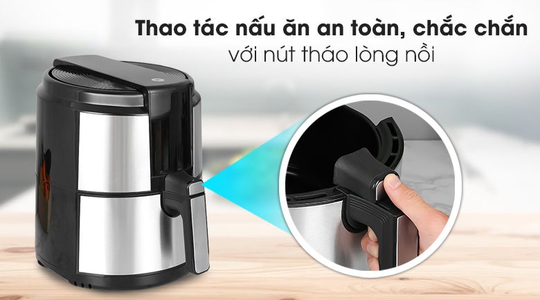 Nồi chiên không dầu Mishio MK221