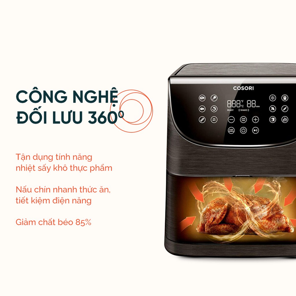 nồi chiên không dầu Cosori CP137 