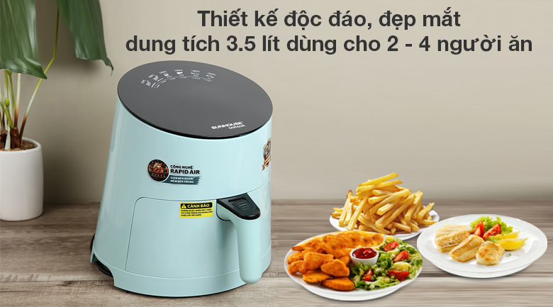 6 công dụng của nồi chiên không dầu 