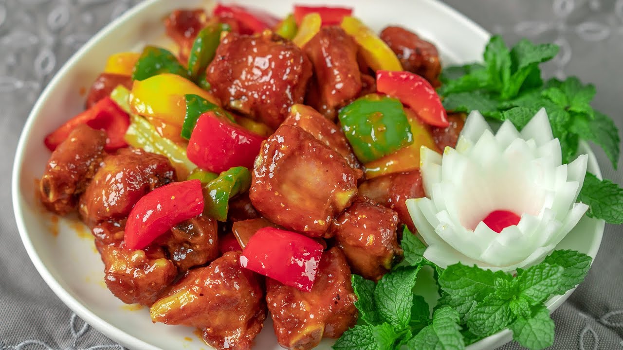 Cách làm sườn xào chua ngọt bằng nồi chiên không dầu ngon hơn nhà hàng 9 Cách làm sườn xào chua ngọt bằng nồi chiên không dầu 4
