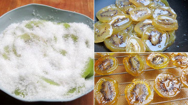 Cách làm mứt kiwi bằng nồi chiên không dầu dẻo ngon rất dễ nghiện 14 Cách làm mứt kiwi bằng nồi chiên không dầu 5
