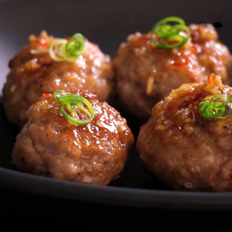 hướng dẫn làm thịt viên chiên