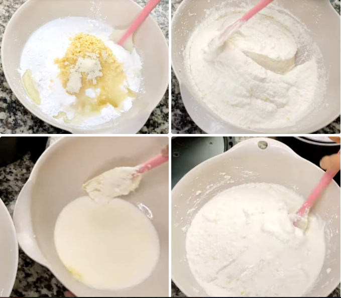 Cách thực hiện bánh khoai mì nướng bởi vì nồi rán ko dầu