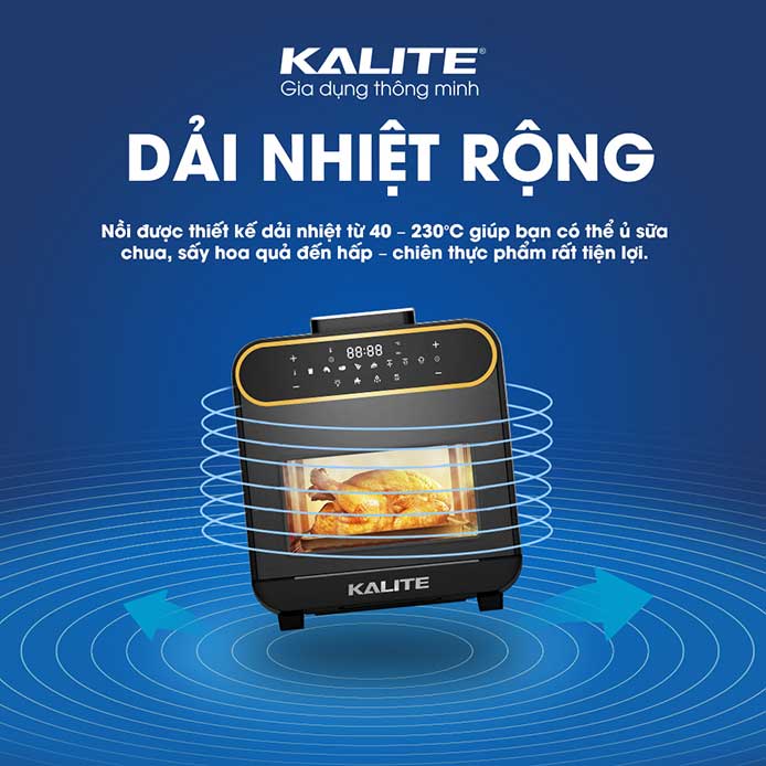 Nồi chiên hơi nước Kalite Steam Pro 