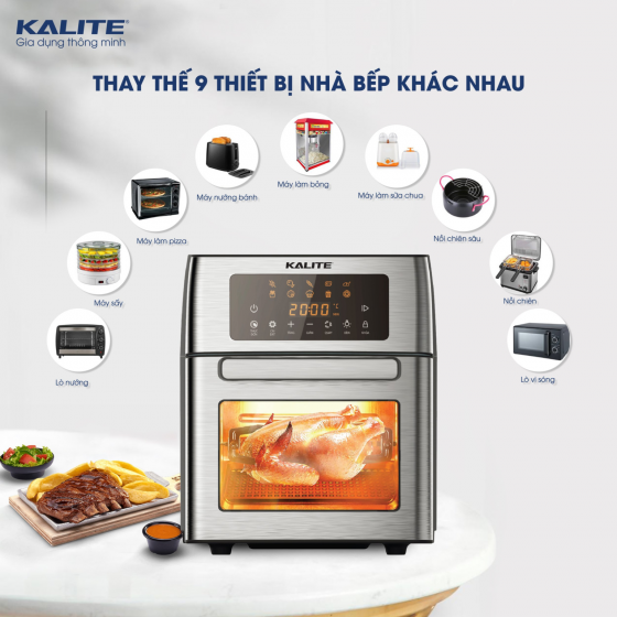 nồi chiên không dầu Kalite KL 1500 