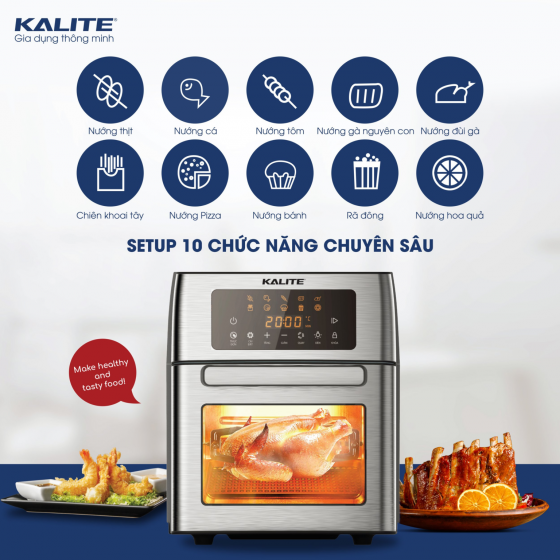 nồi chiên không dầu Kalite KL 1500 