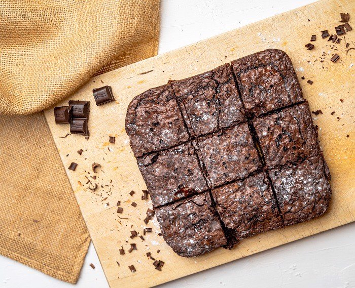 cách làm bánh brownie hạnh nhân