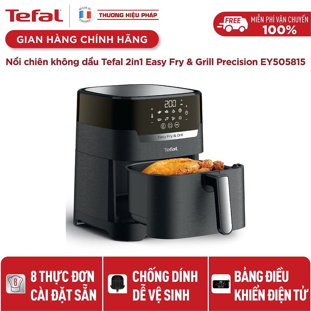 noi-chien-khong-dau-tefal-easy-fry-&-grill-precision-ey505815