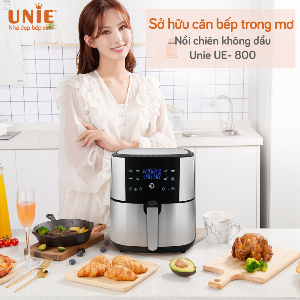 Nồi Chiên Không Dầu Unie UE-800