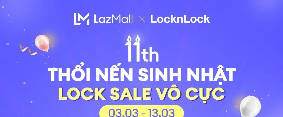LockLock sale sinh nhat