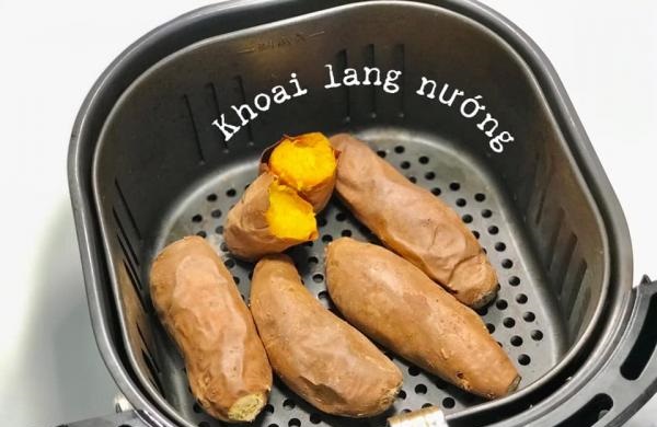 món chay bằng nồi chiên không dầu