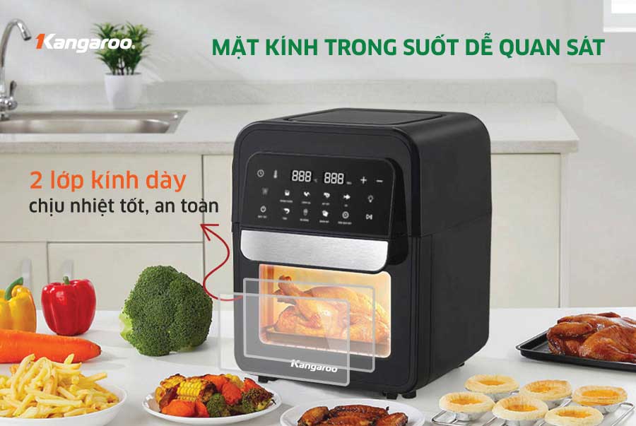 nồi chiên không dầu Kangaroo KG6AF2A