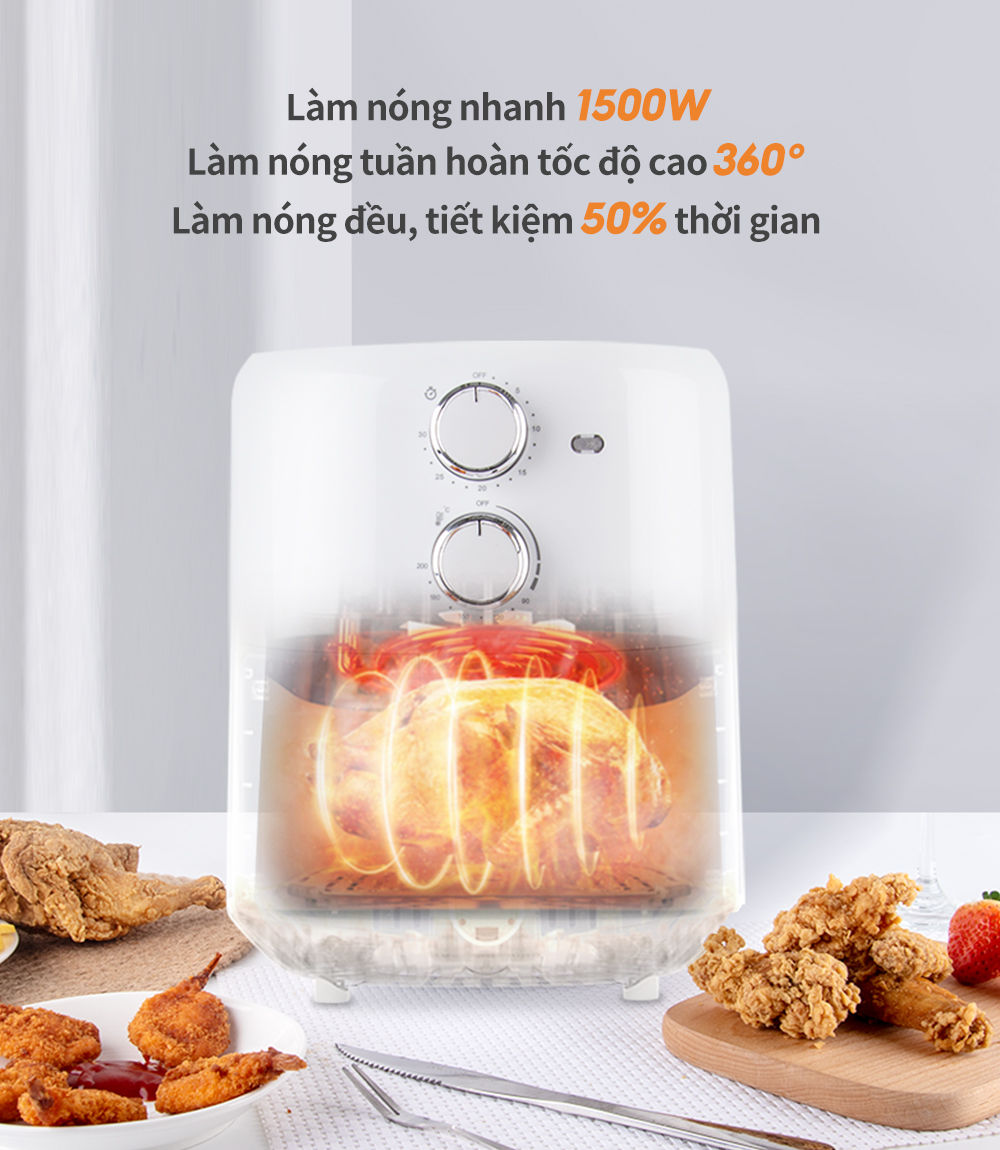 Có nên mua nồi chiên không dầu Simplus KQZG010WH01 không?