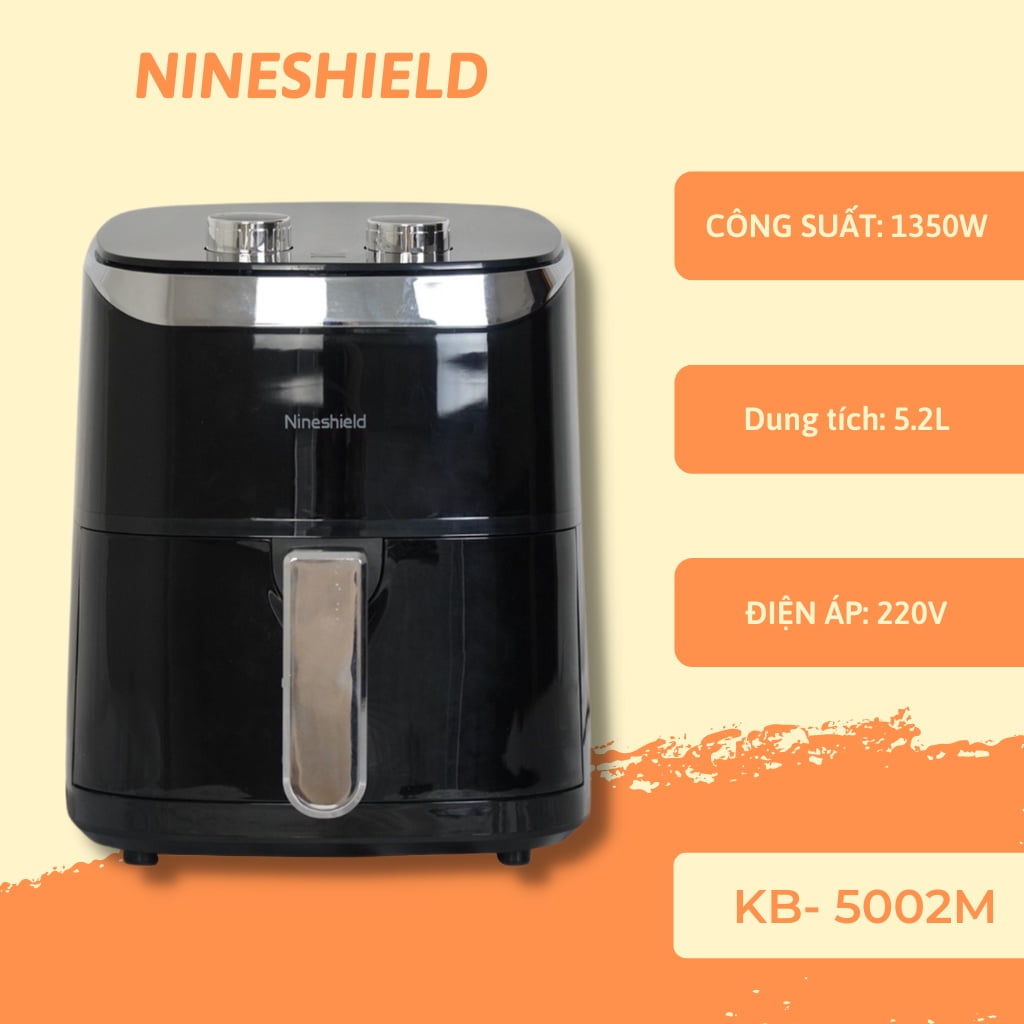 nồi chiên không dầu Nineshield KB-5002M 