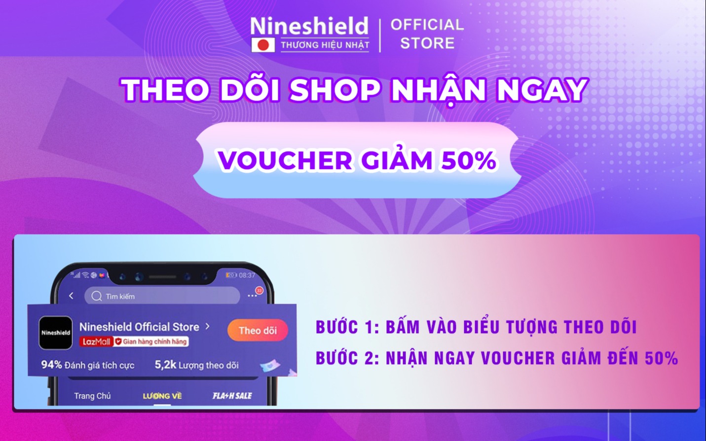 nồi chiên không dầu Nineshield KB-8001M