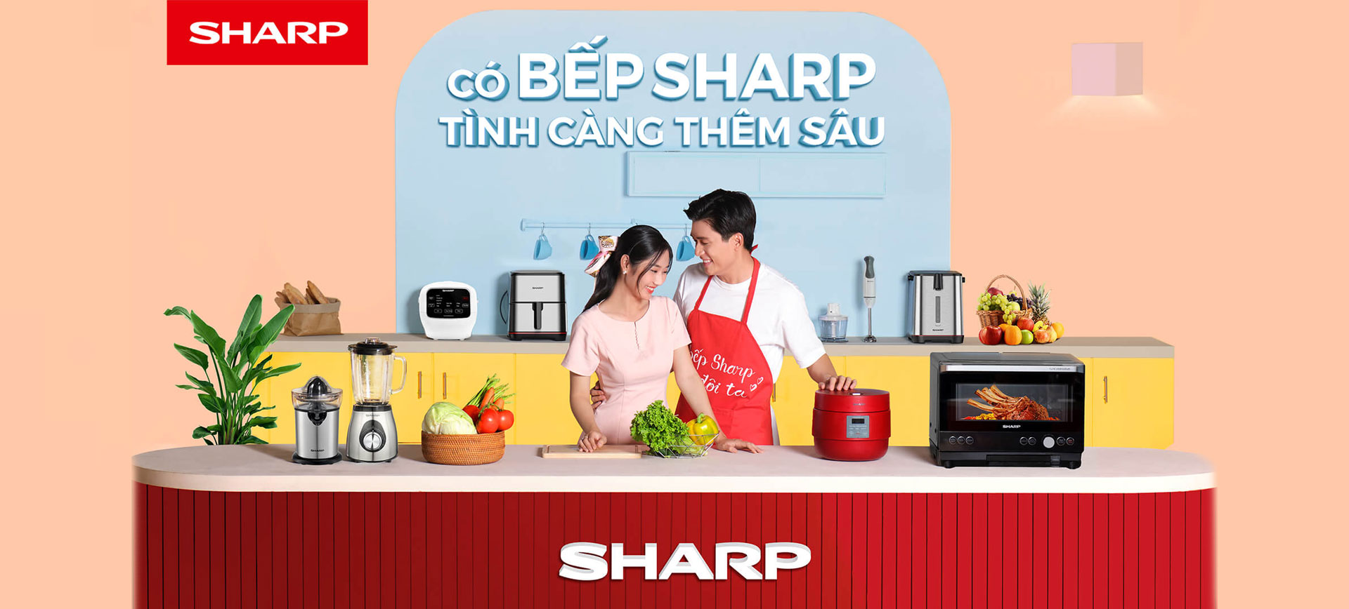 nồi chiên không dầu Sharp KF-AF70EV-ST