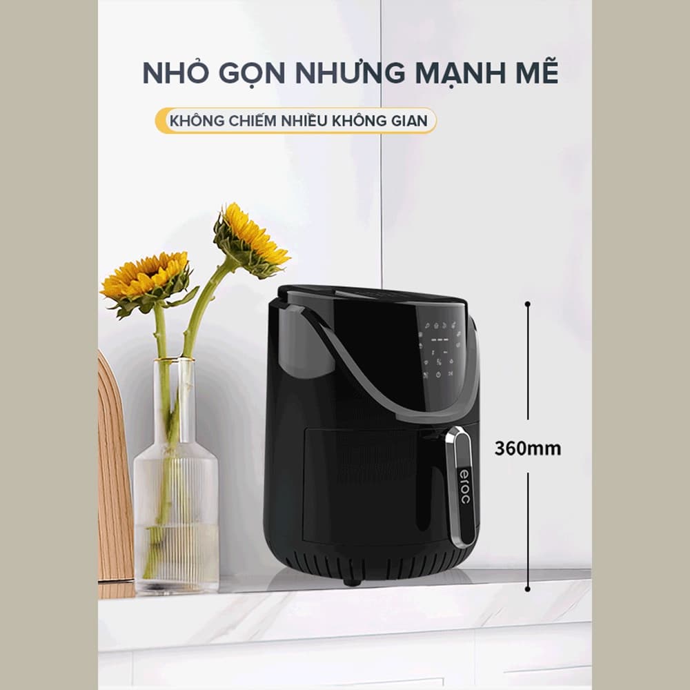 nồi chiên không dầu Eroc V-D2