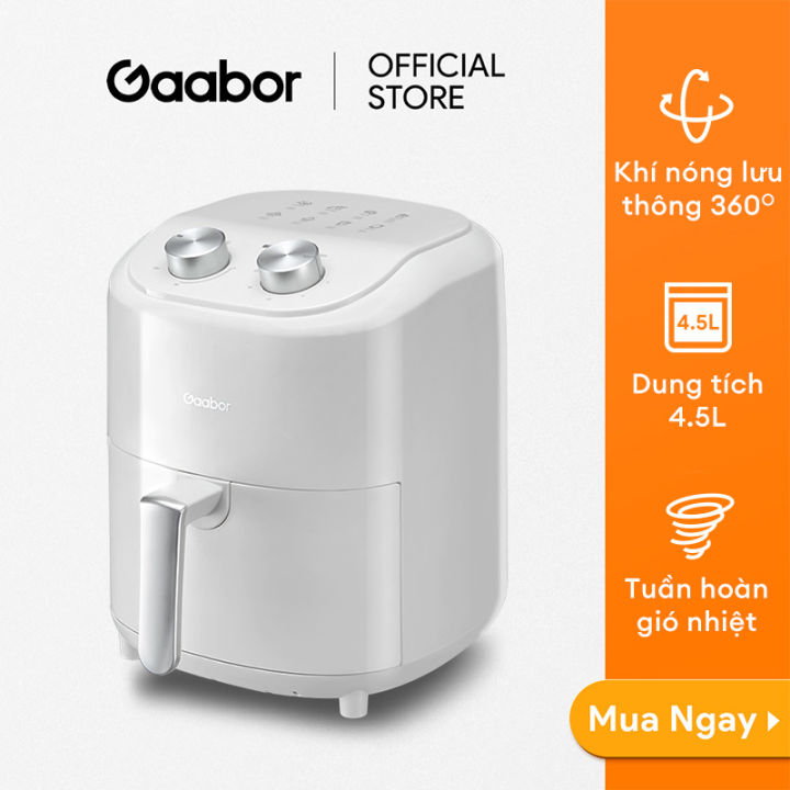 Nồi chiên không dầu 4.5 lít Gaabor công suất 1200W GA-M4A01