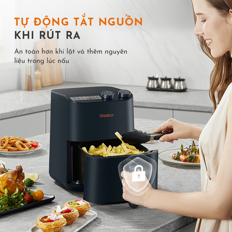 nồi chiên không dầu Gaabor GA-M4D02