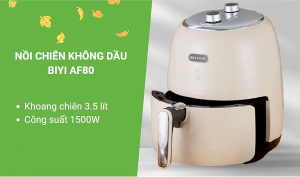 nồi chiên không dầu BIYI AF80