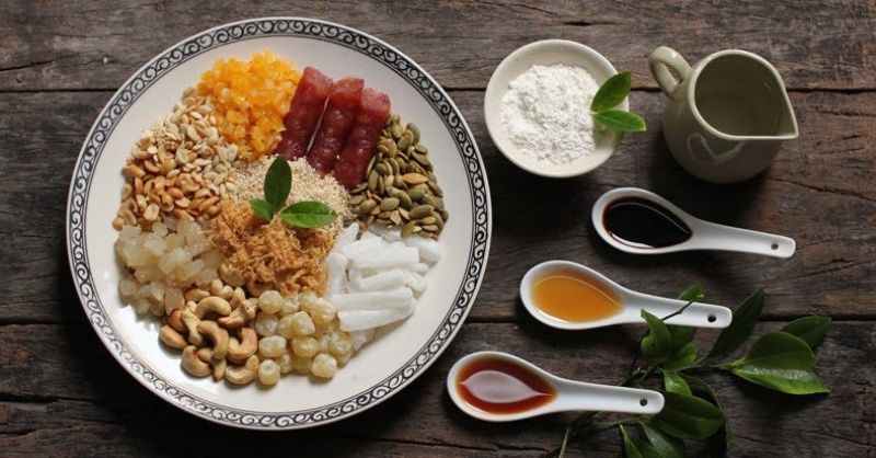 Cách làm bánh trung thu thập cẩm